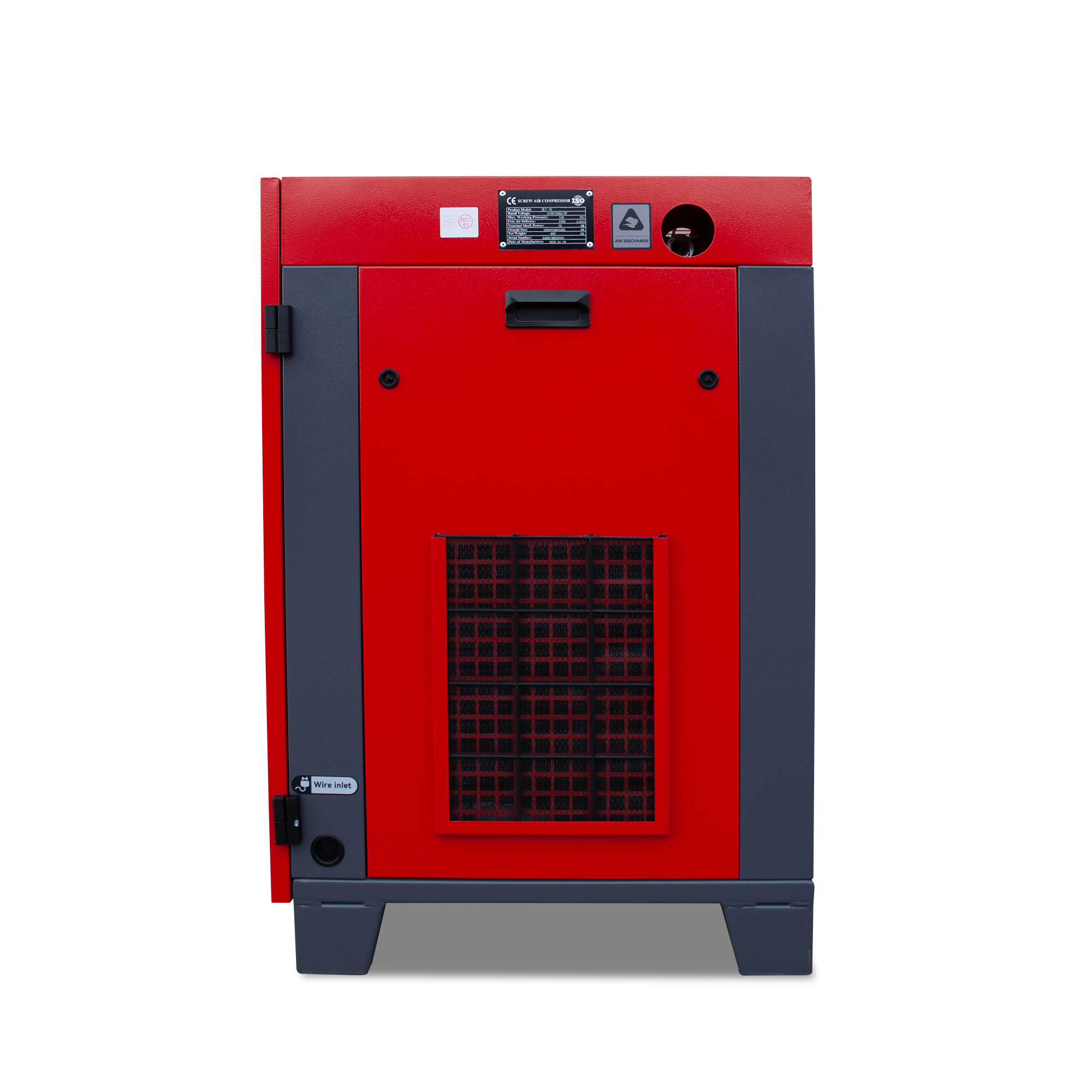 Single Stage Base Mounted Compressor 15 kW 10 Bar | Sollant Compressors